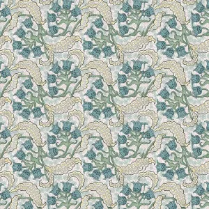 Timeless Treasures - Dragonfly Garden - Vintage Floral Clusters Cream