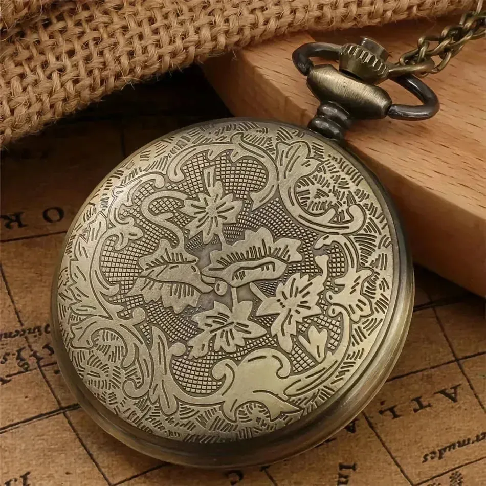Timeless Vintage Wolf Pocket Watch