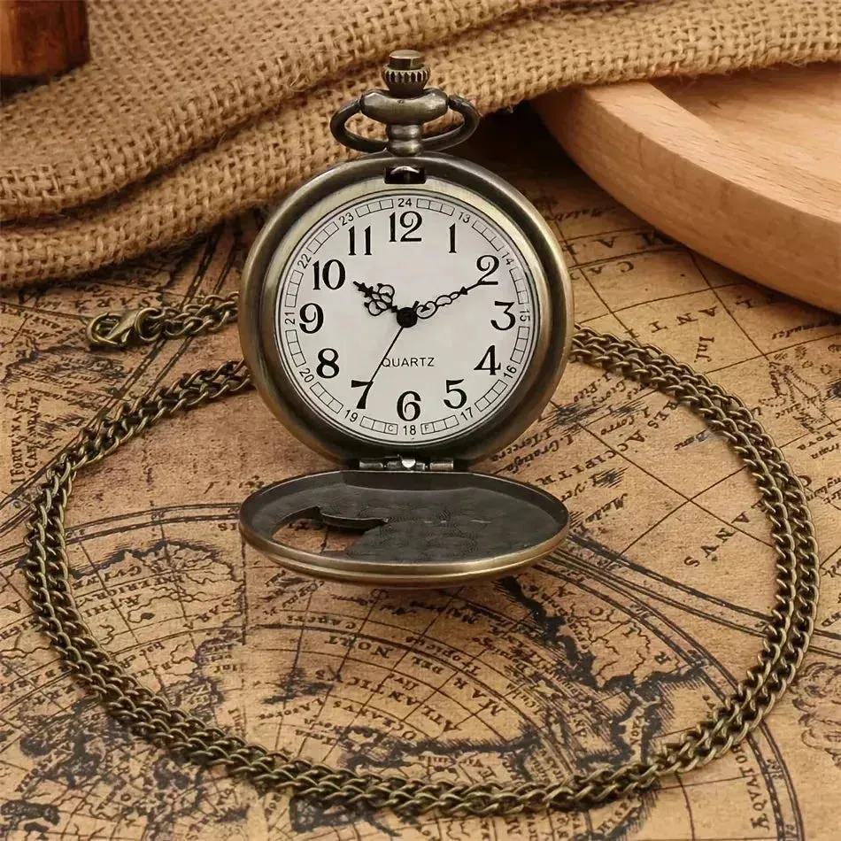 Timeless Vintage Wolf Pocket Watch
