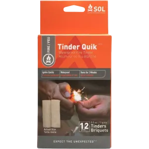 Tinder Quik - 12 Pack