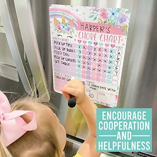 Unicorn Chore Charts | Home Organization