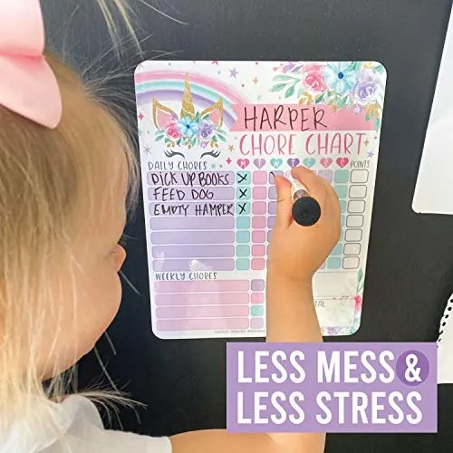 Unicorn Chore Charts | Home Organization