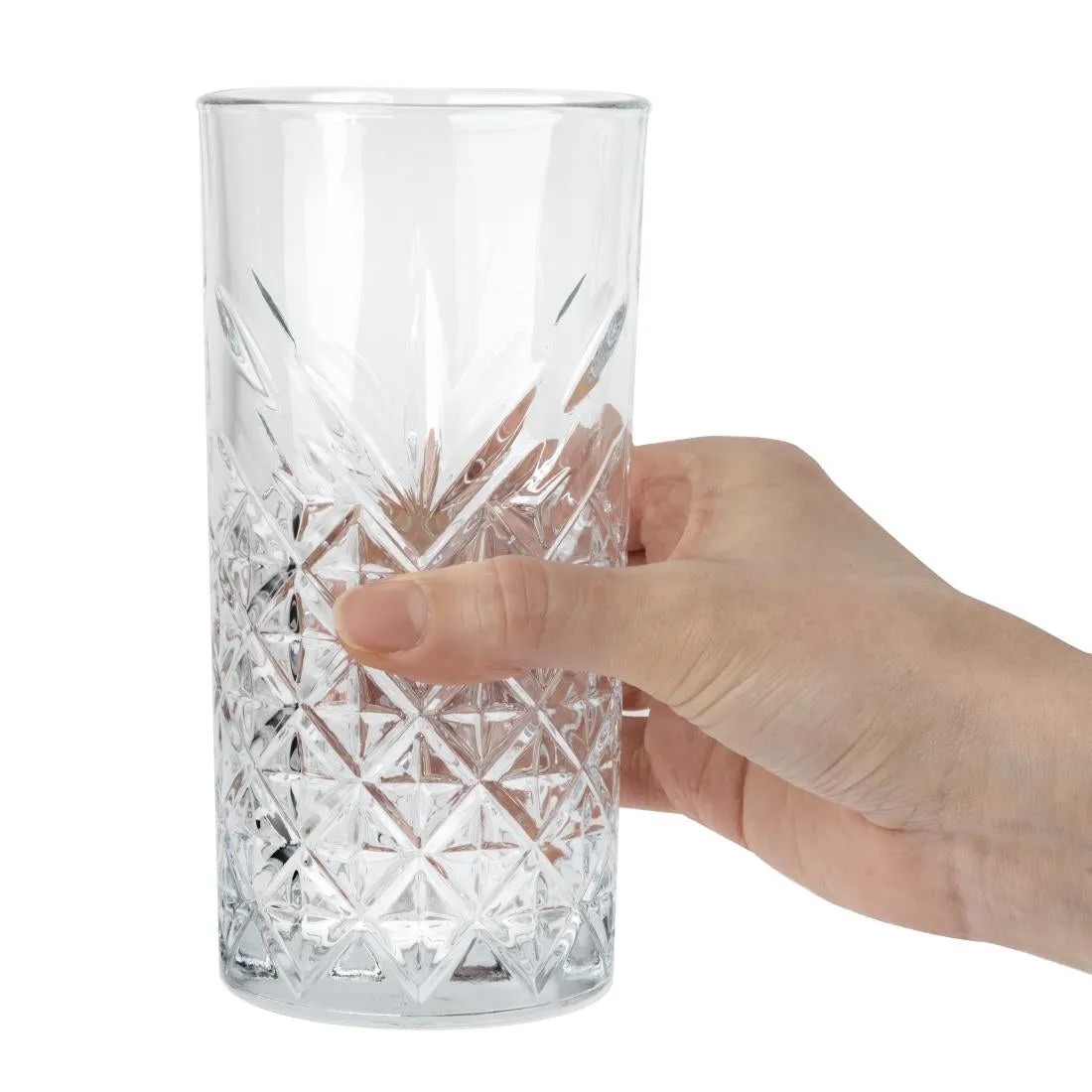 Utopia Timeless Vintage Hi Ball Glasses 450ml (Pack of 12) - DY305