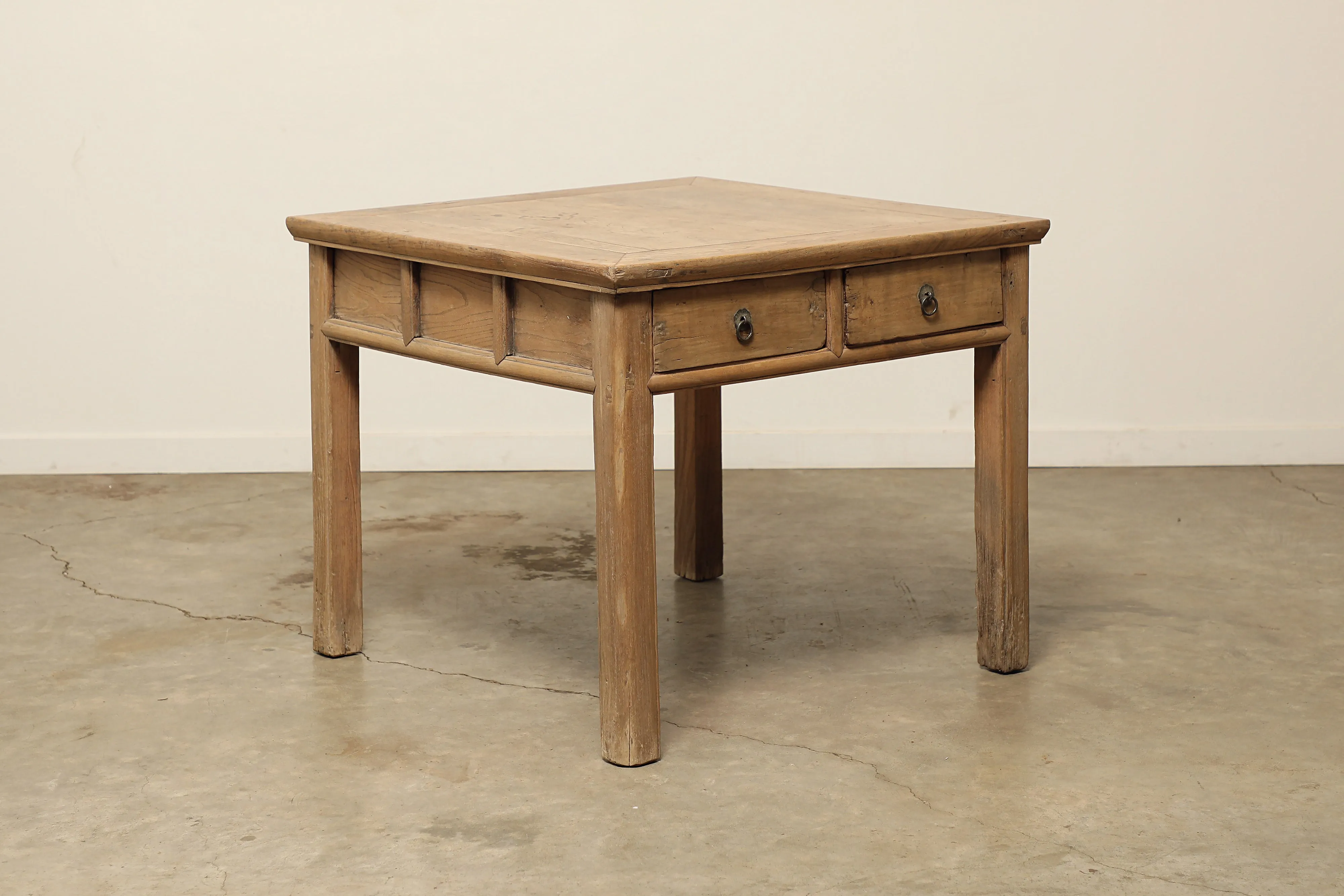 Vintage Elm Table - Circa 1874