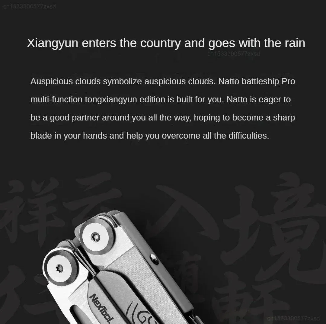 Xiaomi NexTool Flagship Pro Special EDC Outdoor Hand Tool 16 IN 1 Multi-Tool Pliers Multi Tool Outdoor Folding Pliers EDC Knife
