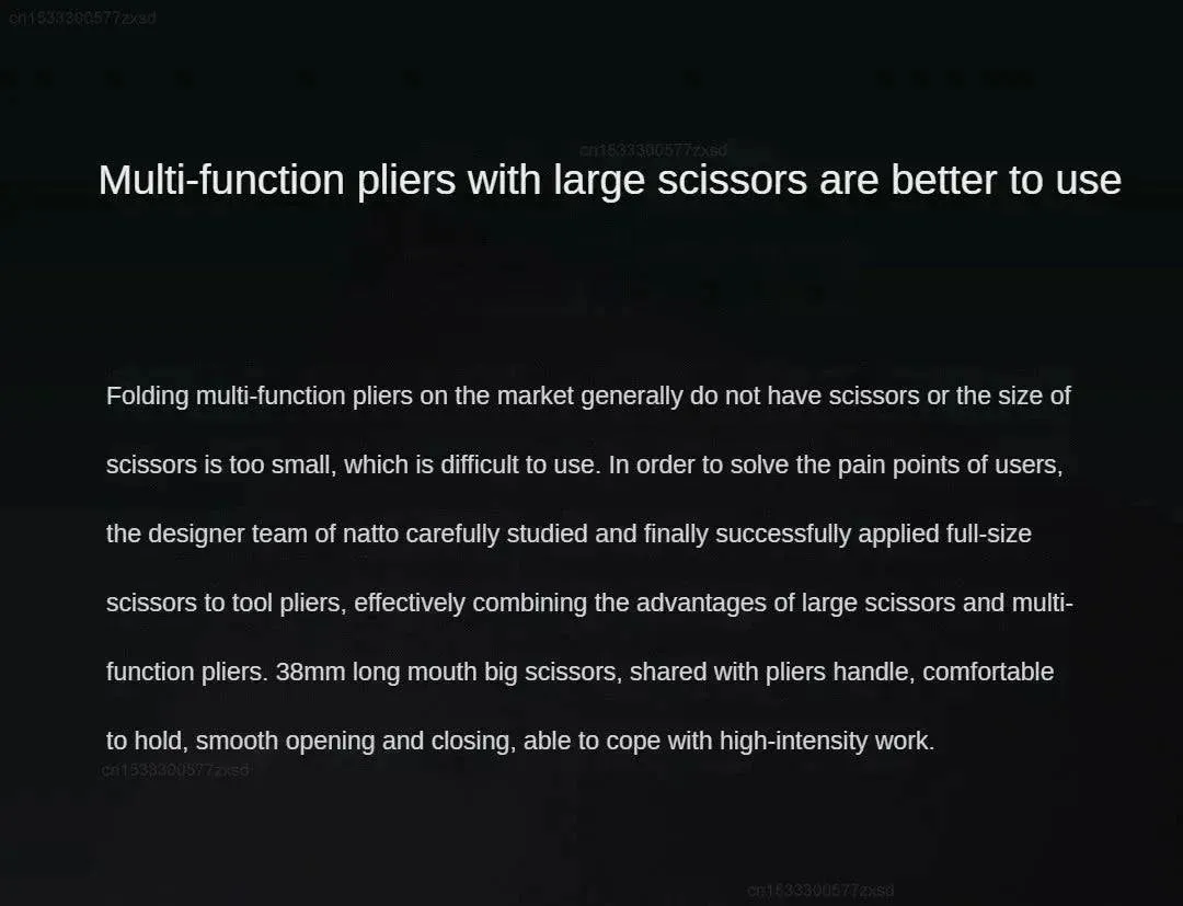 Xiaomi NexTool Flagship Pro Special EDC Outdoor Hand Tool 16 IN 1 Multi-Tool Pliers Multi Tool Outdoor Folding Pliers EDC Knife