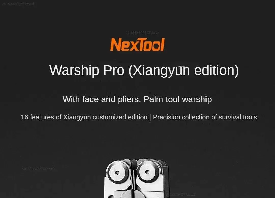 Xiaomi NexTool Flagship Pro Special EDC Outdoor Hand Tool 16 IN 1 Multi-Tool Pliers Multi Tool Outdoor Folding Pliers EDC Knife