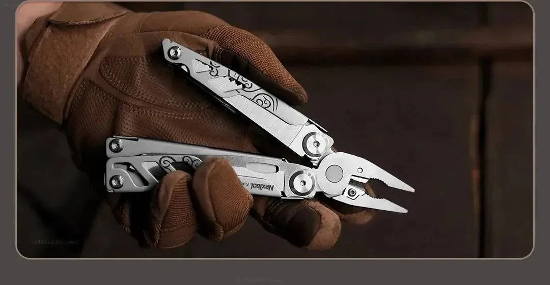 Xiaomi NexTool Flagship Pro Special EDC Outdoor Hand Tool 16 IN 1 Multi-Tool Pliers Multi Tool Outdoor Folding Pliers EDC Knife