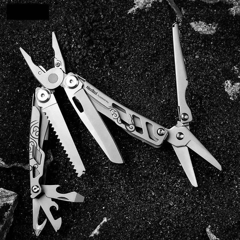 Xiaomi NexTool Flagship Pro Special EDC Outdoor Hand Tool 16 IN 1 Multi-Tool Pliers Multi Tool Outdoor Folding Pliers EDC Knife